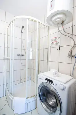 Łazienka w obiekcie Perła Rynku - urokliwy apartament w samym centrum