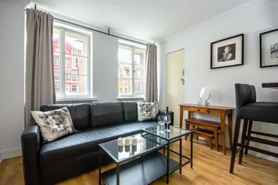 Część wypoczynkowa w obiekcie Perła Rynku - urokliwy apartament w samym centrum