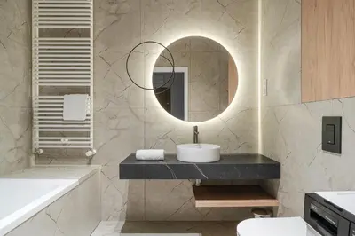 Łazienka w obiekcie RentPlanet - Apartament Jęczmienna