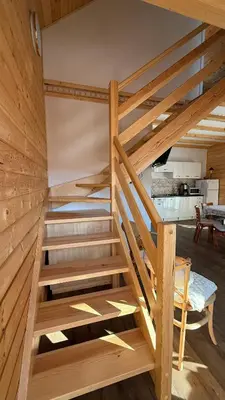 Plan piętra w obiekcie Domki Wilcza B