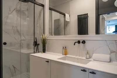 Łazienka w obiekcie RentPlanet - Apartamenty Włodkowica