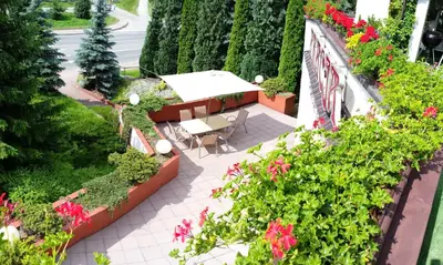 Ogród w obiekcie Pokoje Gościnne Akacja