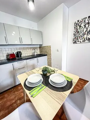 Kuchnia lub aneks kuchenny w obiekcie Skandi