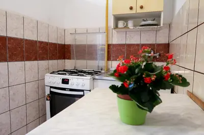 Kuchnia lub aneks kuchenny w obiekcie Dom Studencki Labirynt