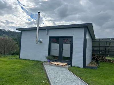 Budynek, w którym mieści się apartament