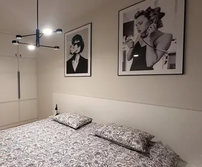 Łóżko lub łóżka w pokoju w obiekcie ONE Apartament WROCŁAW