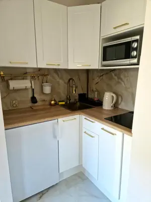Kuchnia lub aneks kuchenny w obiekcie Apartament Golden Rose