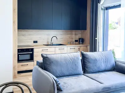 Kuchnia lub aneks kuchenny w obiekcie Rio Apartamenty Żłobizna