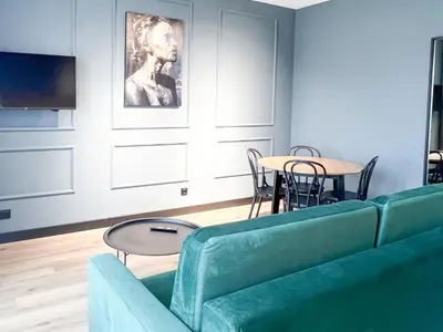 Część wypoczynkowa w obiekcie Rio Apartamenty Żłobizna