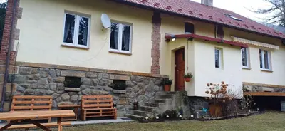 Budynek, w którym mieści się pensjonat