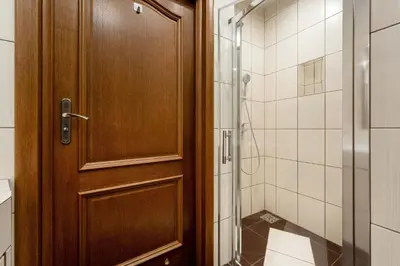 Łazienka w obiekcie Stylowy Apartament z Klimatyzacją i Parkingiem Wrocław by Noclegi Renters