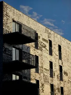 Budynek, w którym mieści się apartament