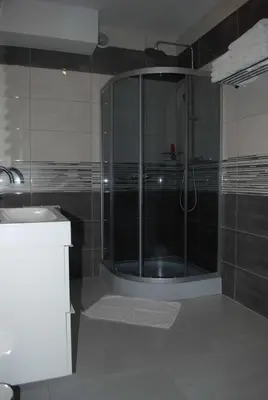 Łazienka w obiekcie Apartament Zwyciezcow
