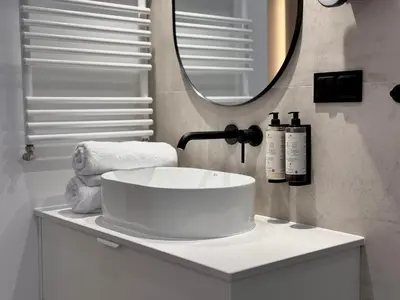 Łazienka w obiekcie Cashmere Apartment Centrum Parking Czysta 4 Wrocław