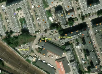 Okolica w pobliżu tego apartamentu