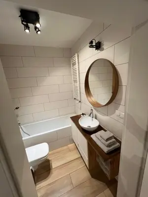 Łazienka w obiekcie Cozy Studio Tęczowa