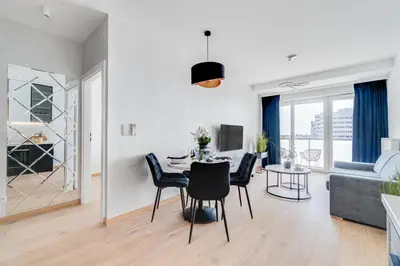 Część wypoczynkowa w obiekcie Rent Invest - Quorum Apartamenty Parking Klimatyzacja
