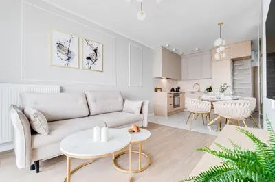 Część wypoczynkowa w obiekcie Rent Invest - Quorum Apartamenty Parking Klimatyzacja