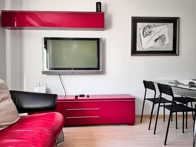 Telewizja i/lub zestaw kina domowego w obiekcie Rybak30