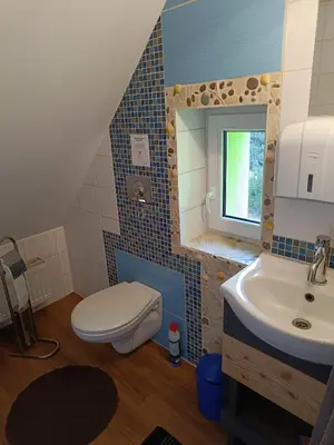 Łazienka w obiekcie Siedlisko nad Stawem
