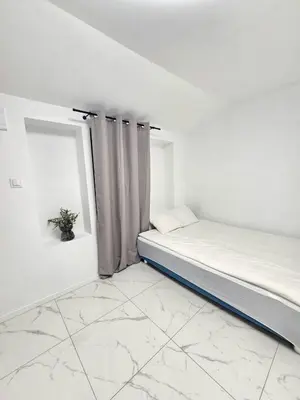 Łóżko lub łóżka w pokoju w obiekcie Zagrodnicza Modern House