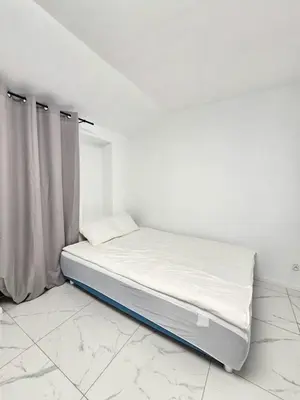 Łóżko lub łóżka w pokoju w obiekcie Zagrodnicza Modern House