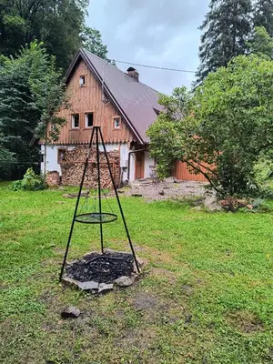 Ogród w obiekcie Chata Wilczka