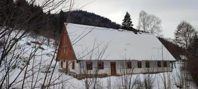 Obiekt Chata Wilczka zimą