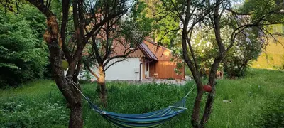 Ogród w obiekcie Chata Wilczka
