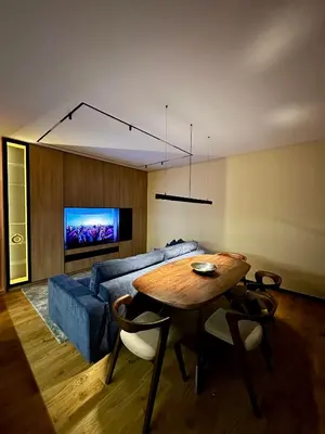 Telewizja i/lub zestaw kina domowego w obiekcie Noble Apartments