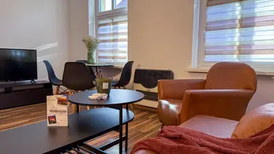 Telewizja i/lub zestaw kina domowego w obiekcie Apartament Mickiewicza by LibertaRent