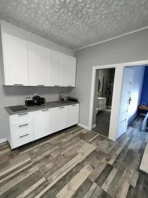 Kuchnia lub aneks kuchenny w obiekcie 722 Slate Apartament Jedlina-Zdrój