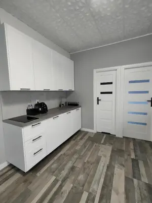 Kuchnia lub aneks kuchenny w obiekcie 722 Slate Apartament Jedlina-Zdrój