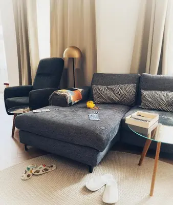 Część wypoczynkowa w obiekcie Apartament Nowy Swiat