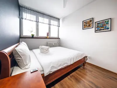 Plan piętra w obiekcie Wrocław Mikołajów Cosy Apartment by BookingHost
