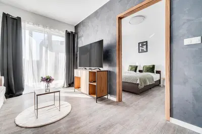 Łóżko lub łóżka w pokoju w obiekcie Drabika 46 by Homeprime