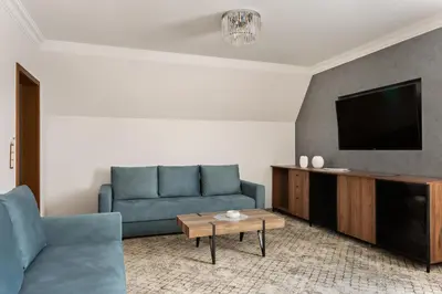 Telewizja i/lub zestaw kina domowego w obiekcie Hotel Sylwia