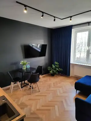 Telewizja i/lub zestaw kina domowego w obiekcie Apartamenty River View