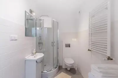 Plan piętra w obiekcie Blue Apartment