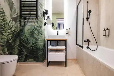 Łazienka w obiekcie Focus Hotel Premium Wrocław