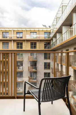 Balkon lub taras w obiekcie INA Rent - Apartamenty Czysta Premium