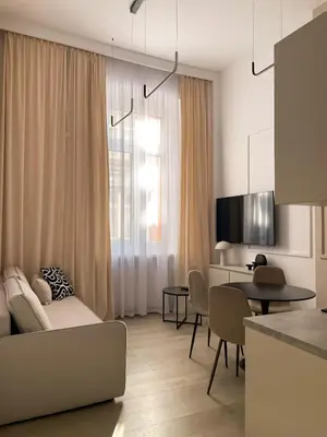 Telewizja i/lub zestaw kina domowego w obiekcie visiting apartments - Leszczyńskiego
