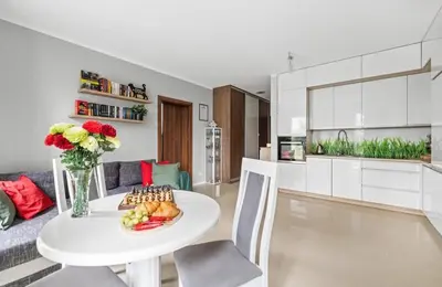 Kuchnia lub aneks kuchenny w obiekcie Apartament Vivaldiego