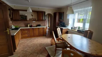 Kuchnia lub aneks kuchenny w obiekcie Fajne Miejsce