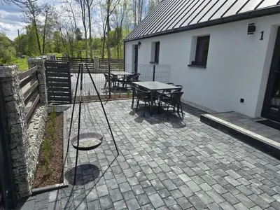 Budynek, w którym mieści się apartament