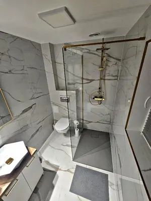 Łazienka w obiekcie Apartamenty nad Kamiennym Potokiem 2