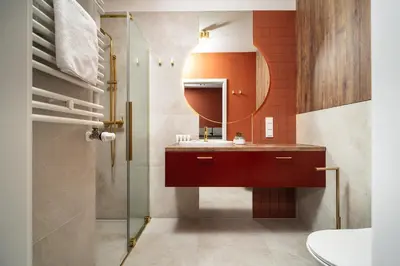 Łazienka w obiekcie Amber & Wood Harmony by UniqueRent