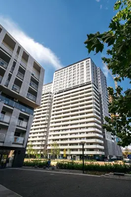 Budynek, w którym mieści się apartament