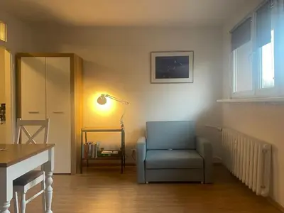 Część wypoczynkowa w obiekcie Apartament Mewa w Sudetach