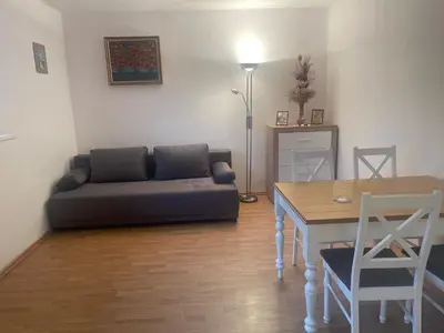 Część wypoczynkowa w obiekcie Apartament Mewa w Sudetach